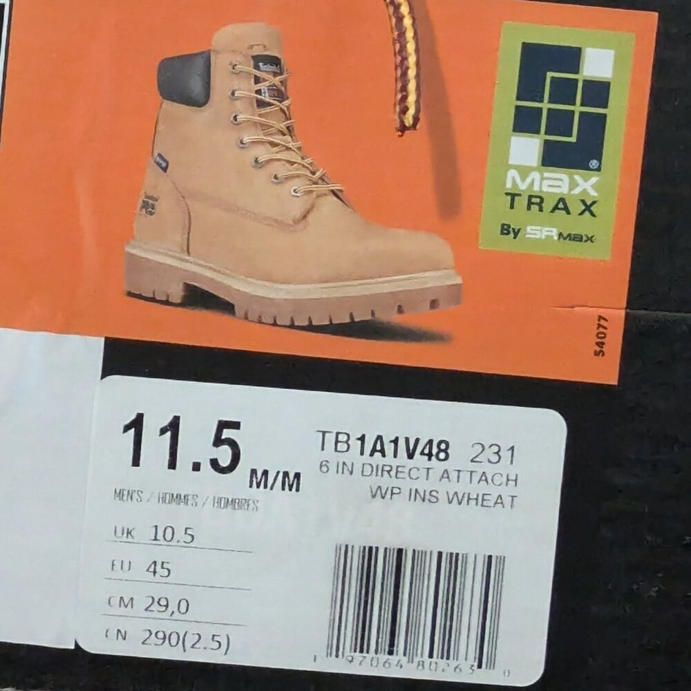 Men's Timberland work boots